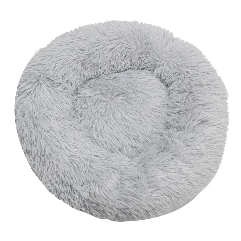 Round Dog Bed Winter Warm