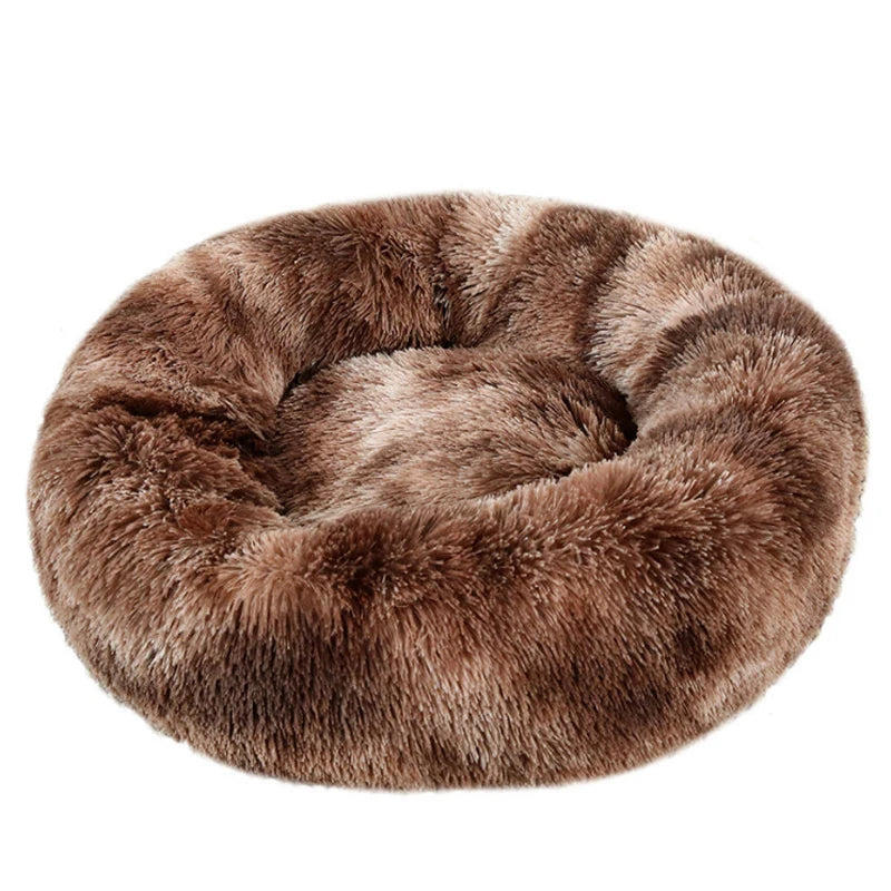 Round Dog Bed Winter Warm