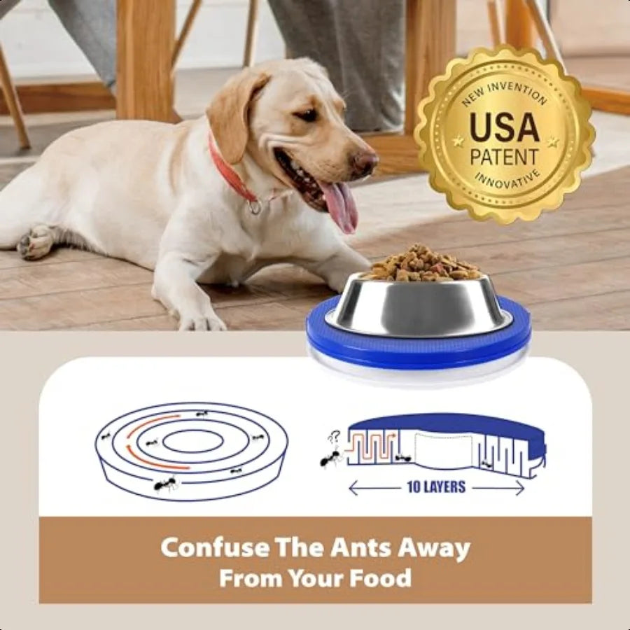 Ant Proof Cat Dog Bowl